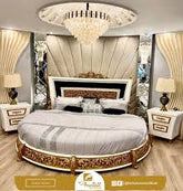 Trueliving  Floating Light masterbed Laminated Finish & PU Finish 6Ft *6Ft *1Ft